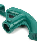 Smooth Bend 21mm Pipe Bender Manual Tube Bending Tool For Copper Aluminum Steel PVC, green metal component for bending tubing.