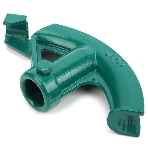 Smooth Bend 21mm Pipe Bender Manual Tube Bending Tool For Copper Aluminum Steel PVC, green metal component for bending tubing.