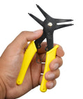 Hand-held 2 In 1 Snap Ring Pliers Dual Purpose Retaining Ring Plier C Clip Tool For 10mm To 40mm Inner And Outer Ring Installation And Removal