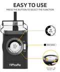 Outdoor Weatherproof Timer Outlet With 24 Hour Mechanical Light Timer, 2 Grounded Outlets For Home And Garden shown with timer dial and switches