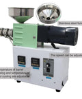 Straight Up Solid 3D Printer Filament Recycler Machine With Super Slick Thermal Controls For Big Time Material Savings On Customizable PLA And ABS Plastic Extrusion, featuring stainless steel funnel and adjustable speed.