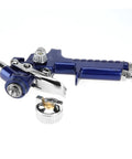 High End Mini Pneumatic Paint Sprayer With Gravity Feed Cup And 0 8MM Nozzle For Slick Fine Coat Coverage On Small Crafts detailed view showing ergonomic grip and nozzle.