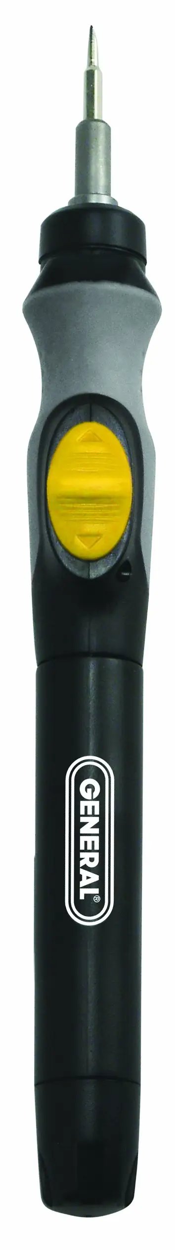 Cordless Electric Screwdriver With Quick Change Chuck And Six Bits For Quick DIY Screw Fastening In The Home Or Workshop Handles Tough Repetitive Fastening Jobs Like A Pro, pen-size with ergonomic grip