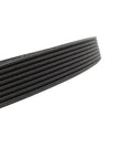 New Washer Drive Belt Replacement Fits Select Washers CHW9900V MHWZ400T MHWZ600T Replaces Part Numbers AP5324685 W10248068 W10116215 2118282 AH3503118 EA3503118 PS3503118 Heavy Duty Black Belt black ribbed washer drive belt close-up