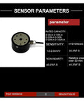 Beefed Up Static Torque Sensor For Motors And Gearboxes 5 To 100 Nm Measuring Sensor With Easy Install Dual Flange Mount