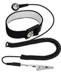 ESD Safe Anti Static Wrist Strap With Adjustable Fit And Alligator Clip, Grounding Bracelet With Extra Long Cord For PC Building
