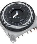 Beefy 24 Hour 21A SPDT Electromechanical Timer Module For Industrial Panels 120V With 96 Captive Trippers and Timer Dial