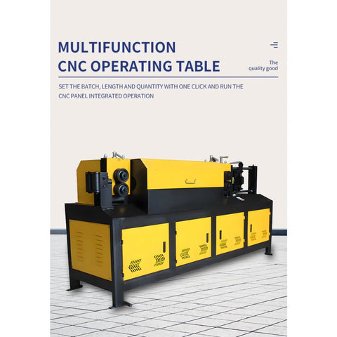 Top Tier Portable Automatic Rebar Straightening And Cutting Machine Steel Bar Processor Mobile Reinforcement Cutter Straightener For Construction Site Heavy Duty 4-14mm Range Built Tough For The Job Fast Reliable Performance Guaranteed on display.