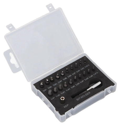 Ultimate High Hardness Broken Screw Removal Kit With Long Drill Holders For Super Fast Extracting Damaged Bolts In Home Repair And Auto Work Using Hss Steel Tools That Make Your Job A Breeze. 20pc HSS screw extractor kit in case