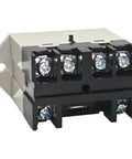 General Purpose Relay With Built In Test Button 24 VDC Screw Terminal Connections Upper Bracket Mount DPST No Contacts Class B Insulation