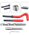 30 Piece Stainless Steel Thread Repair Kit M10 X 1.5 Includes Wire Inserts And Twist Drill Bits Wrench Thread Taps And Breaking Pin Tool For Auto Repair On Cars And Trucks