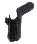 Jiawu Handheld Electric Wire Stripper ergonomic grip showcasing the interior mechanism for non damaging insulation removal.