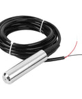 Submersible Water Level Sensor With 4 To 20mA Output DC24V 316L Stainless Steel Level Transmitter IP68 Water Resistant 5m Cable