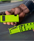 Mini PushPRO PP2 Push Stick For Table Saws With EVA Tip For Superior Grip And Smoother, Cleaner Cuts in hands