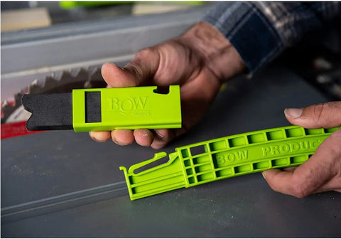 Mini PushPRO PP2 Push Stick For Table Saws With EVA Tip For Superior Grip And Smoother, Cleaner Cuts in hands