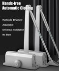Automatic Door Closer With Adjustable Closing Speed And Hydraulic Action For Commercial And Residential Use No Slam Soft Close Gate