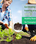 Pro Grade Handheld Soil Blocker Kit With 4 Cell 2 Inch Block Maker for Seedlings and Cuttings in garden