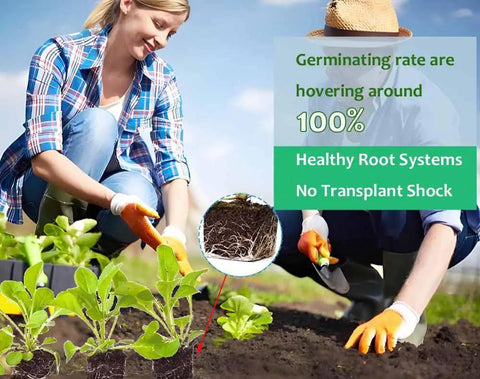 Pro Grade Handheld Soil Blocker Kit With 4 Cell 2 Inch Block Maker for Seedlings and Cuttings in garden