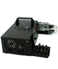 Built Tough Electric Terminal Crimping Machine Cold Crimp Pliers With One Touch Wire Stripper And Cutter showing rear view and handle.