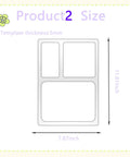 Professional Two Piece Valet Tray Router Templates For Busy Workshops Heavy Duty 5MM Tracing Guides measuring 7.87x11.81 inches.