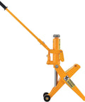 Heavy Duty Hydraulic Forklift Jack With Removable Handle, 8800 Lb Capacity, Lifts Up To 16 Inches, Rugged Steel Construction
