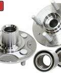Honda Civic Front Wheel Bearing Hub Assembly Bolt On Kit 2001 2002 2003 2004 2005 2 Pack With 4 Lugs Replace 930-456 510030