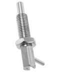 Tough As Nails M10 Stainless Steel L Handle Indexing Lock Plunger With Spring Latch Clamping System for secure grip in equipment.