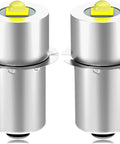 LED Flashlight Bulb Conversion Kit 12V 24V DC 3W P135S Base For Maglite And More Beef Up Your Lighting With Bright White 6000K