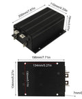 Premium Golf Cart Controller And Dc Motor Speed Unit Compatible With Ezgo 1991 To 1996 Featuring 36V 48V 500A Rating dimensions view
