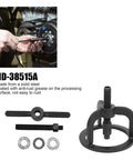 Clutch Spring Compressor Solid Steel Tool For Motorcycle Repair Replaces HD 38515A Removing And Installing Clutch Pressure Springs Direct OEM Replacement Motorcycle Repair Kit, shown with HD-38515A parts