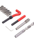 Thread Repair Kit M14x1.5 15 Piece Set With HSS Drill Bit HSS Tap 10 Stainless Steel Thread Inserts Installation Tool