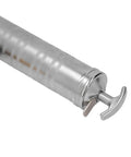 Close-up of Battery Powered Automatic Lubrication Tool Electric Grease Gun 8500 PSI High Pressure Metal Nozzle