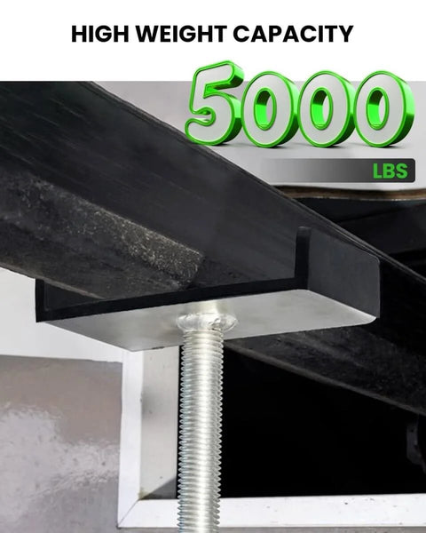 Beefed Up Heavy Duty RV Slide Out Support Jacks Two Pack 5000 Lb Each Stabilizers For Fifth Wheel And Travel Trailer