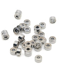 10Pcs Set Of 681XZZ Micro Deep Groove Ball Bearings, 1.5x4x2mm, high hardness, sealed for durability.
