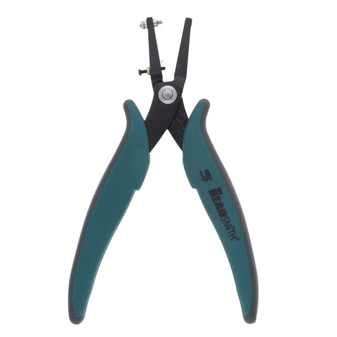 1.8mm Metal Hole Punch With Gauge Guard For Clean Indent-Free Holes on thin metal sheets, ideal for jewelry making and cold connections