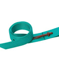 Nylon Tie Strap With Holes Emerald Green For Horse Cinch Tightening Heavy Duty Nylon Construction Equestrian Tack Accessory