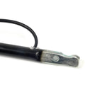 Close-up of black Automatic Transmission Shifter Lever 905-109, metal connection end, for Ford and Lincoln 1997-2006