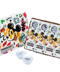 Mickey Mouse Disney Power Soft Golf Balls Gift Dozen With Collectible Logo Explosive Ball Speed And Soft Feel 75 Compression 322 Dimple Pattern