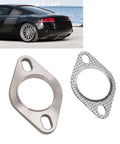2 Inch Flange Connection Kit With Stainless Steel Flanges And Gasket Set Including Bolts Locknuts And Washers for exhaust repair