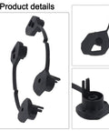 All In One Sunroof Slider Guide Locking Hook Repair Kit For Convertible Tops, Precise W451 Mercedes Fit And Similar Models, black plastic parts