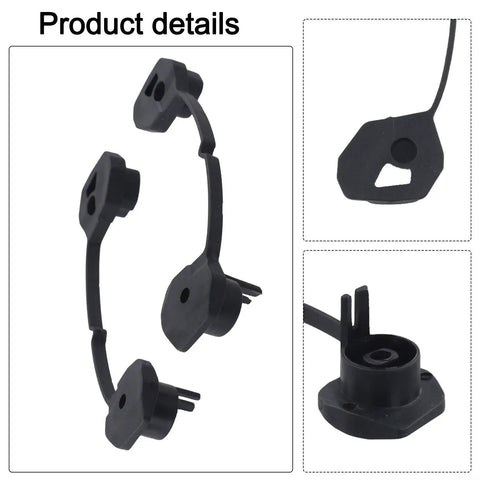 All In One Sunroof Slider Guide Locking Hook Repair Kit For Convertible Tops, Precise W451 Mercedes Fit And Similar Models, black plastic parts
