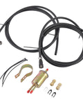 Complete Fuel Line Kit For Chevy Cobalt G5 Ion 2.2L 2003-2010 Includes Supply Vapor Lines Filter Bracket Couplers And Zipties For Quick Auto Repair Jobs black fuel lines, filter, bracket, couplers