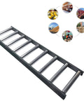Intersumai 9 Roll Conveyor Table, Heavy Duty 440 Lbs Capacity, 65 Inch Long roller bed with chrome plated steel rollers for unloading.