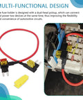 TIPM Bypass Cable And Fuel Pump Relay Kit For Dodge Jeep Chrysler with fuse clips in use