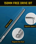 150mm drive bit for 600Pcs Size 8 By 1 Inch Pocket Hole Screws For Woodworking, zinc coated interior pocket screws set