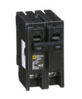 Homeline 125 Amp Two Pole Mini Circuit Breaker For Residential Use With Easy Plug In Mount And Quick Install 120 And 240 Volt AC 10kA