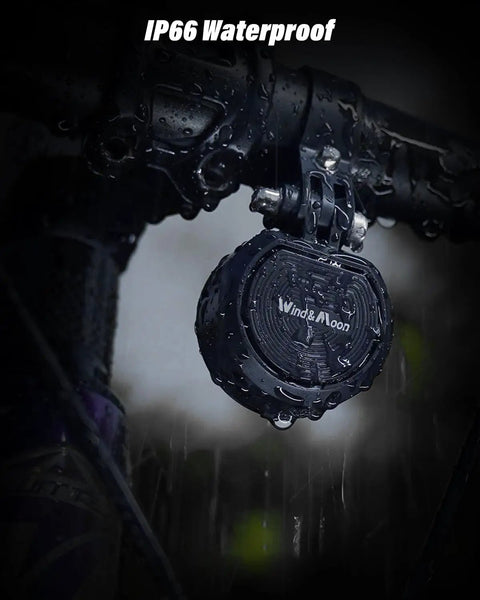 Remote Control Bike Horn With Four Sound Modes And Adjustable 80 To 120 dB USB Rechargeable IPX6 Waterproof Mountain Bike Bell And Scooter Alarm For Trails