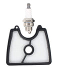 Fuel Line Filter Grommet Primer Bulb Kit Spark Plug For Husqvarna 125B 125BX 125BVX Handheld Leaf Blower Replacement Part