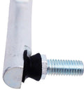 Left Steering Drag Link Tie Rod For John Deere G110 L100 L105 L107 L108 L110 L111 L118 L120 L130 GY20491 GY20439 Replacement close-up, metal threaded end