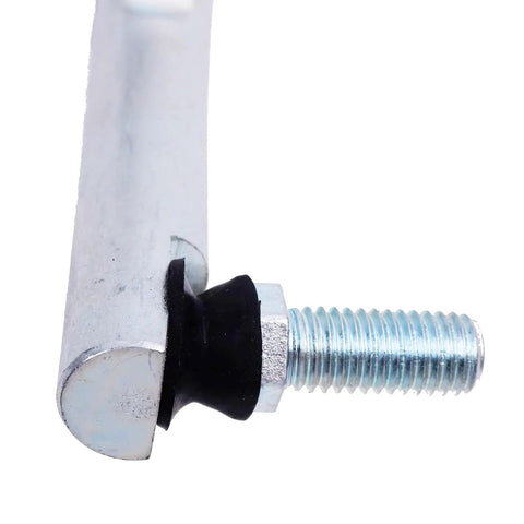 Left Steering Drag Link Tie Rod For John Deere G110 L100 L105 L107 L108 L110 L111 L118 L120 L130 GY20491 GY20439 Replacement close-up, metal threaded end